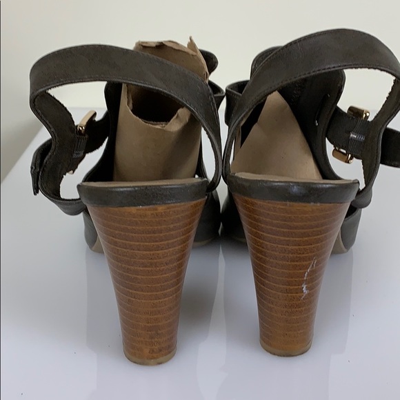 Fioni women’s brown chunk heels size 10 - Picture 5 of 6